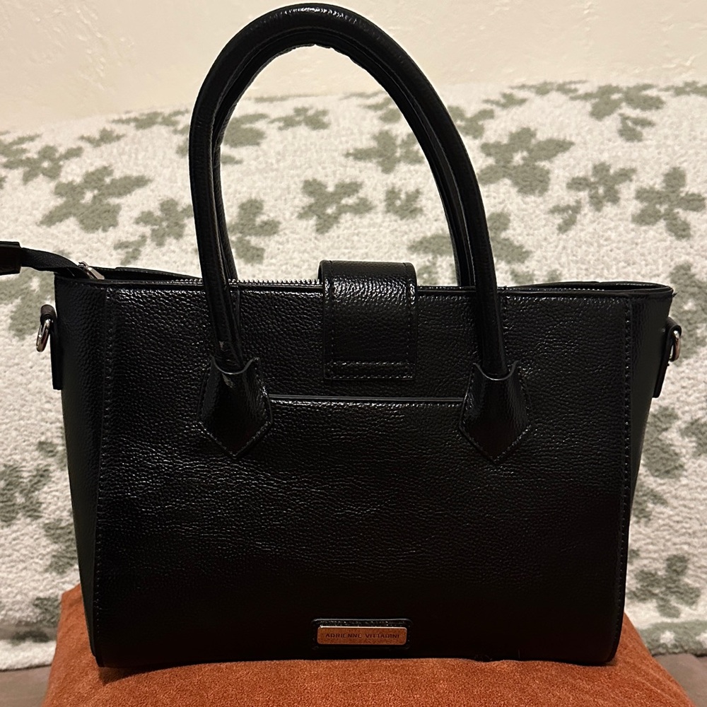 Adrienne Vittadini Black Satchel